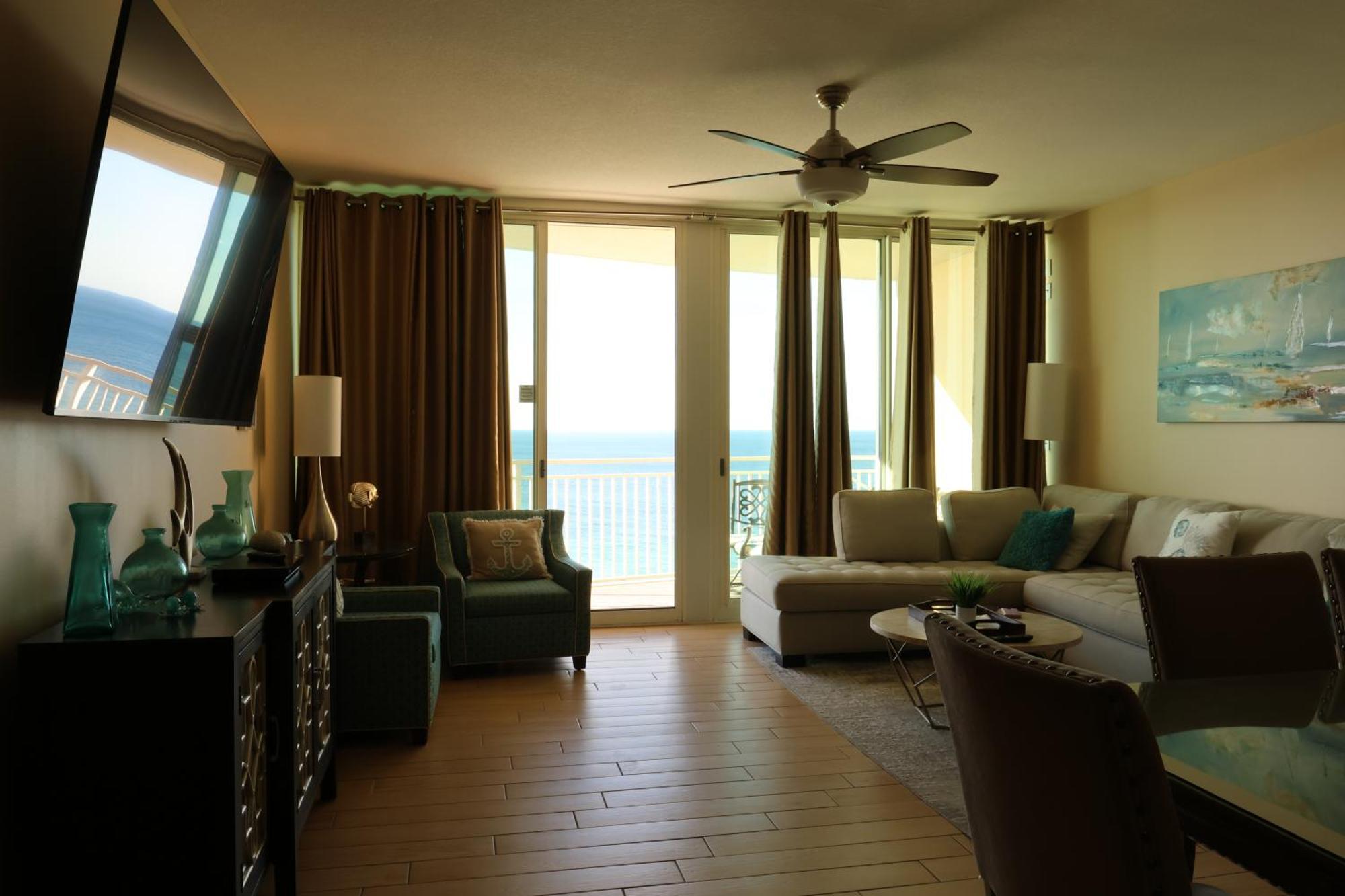 Aqua 1504 Beachfront Condo With Free Beach Chairs 파나마 시티 외부 사진